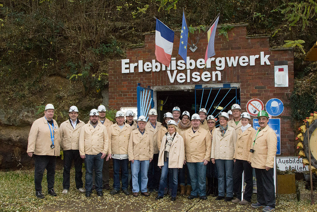 SPD Fraktion besuchte das bergwerk im November 2015